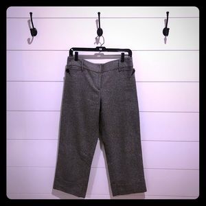 Ann Taylor Loft Cropped Wool Lined Dress Pant